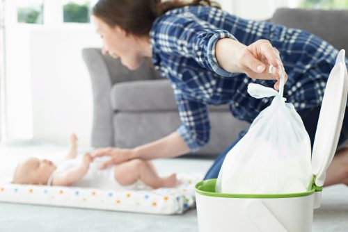 Changing bag essentials for first-time mums