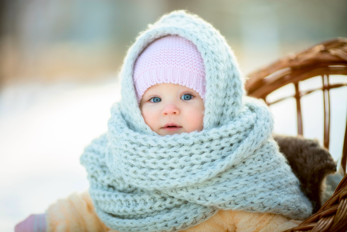 how to look after baby's skin in cold weather