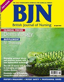 British Journal of Nursing study document