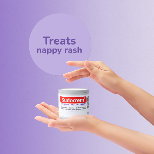 Sudocrem Treats nappy rash 